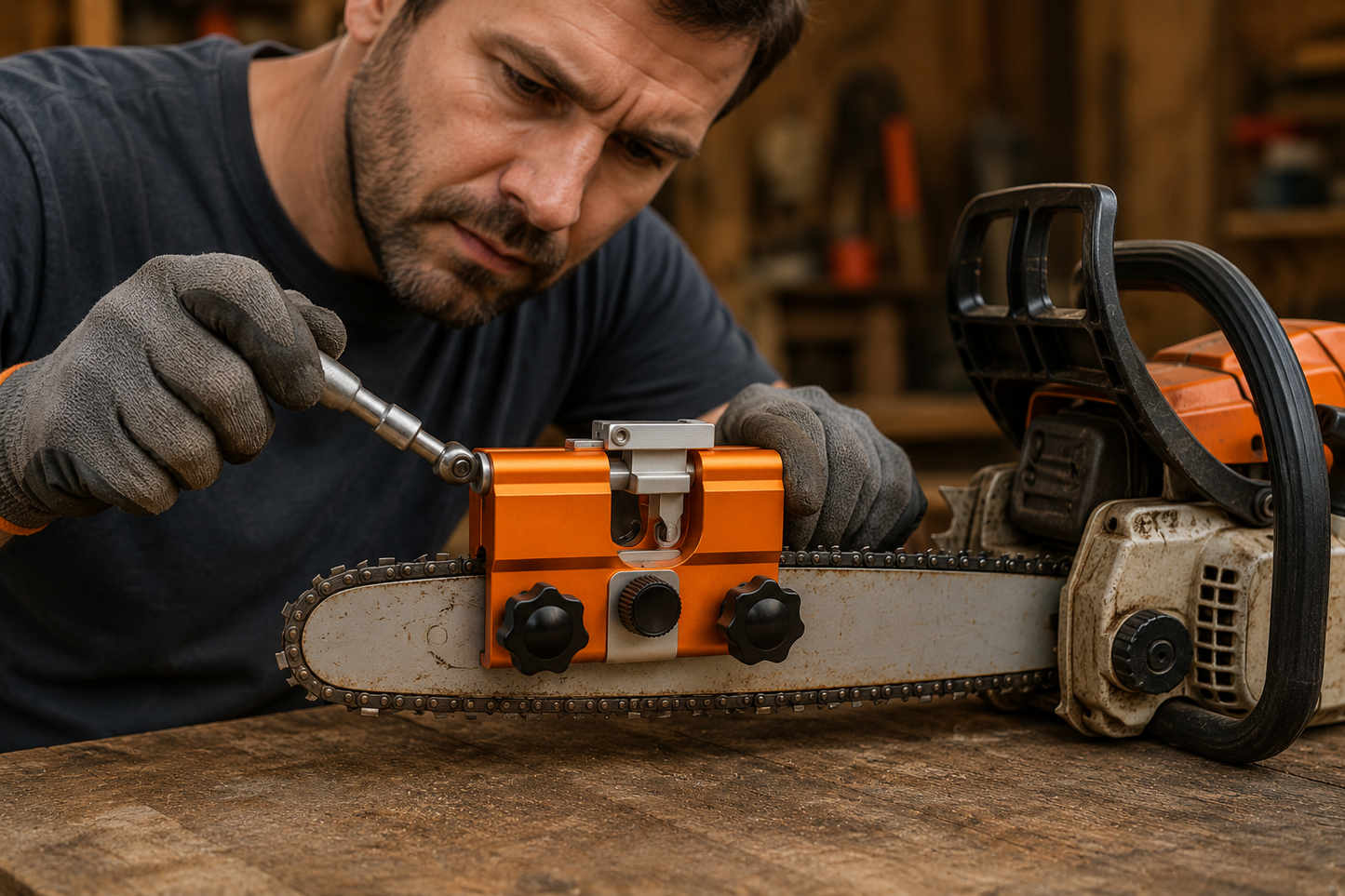 Klampero Chainsaw Sharpener