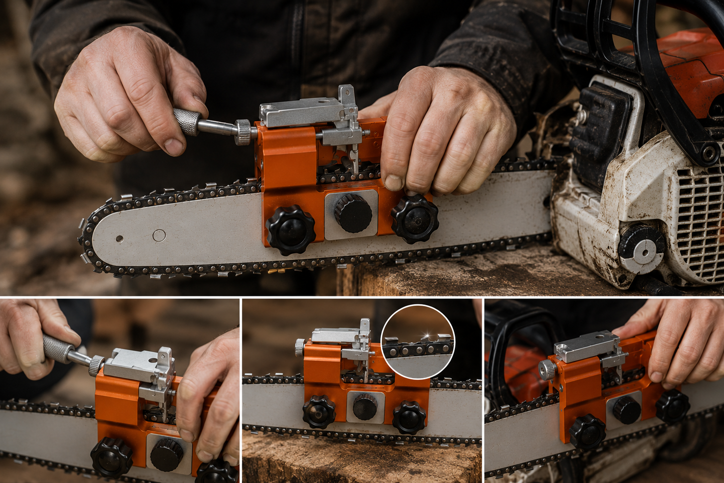 Klampero Chainsaw Sharpener
